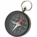 Black Round Pocket Compass